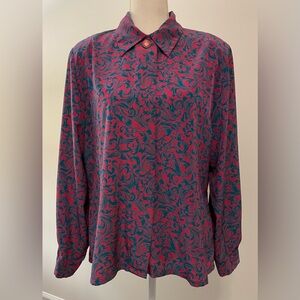 Vintage Pendleton Country Sophisticates  Long Sleeve Blouse Women’s Size…